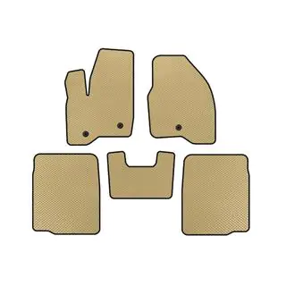 EVA Floor Mats (2 Rows, 2011-2015, Beige)
