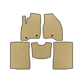 EVA Floor Mats (2015-2017, 2 Rows, 7-Seater, Beige)