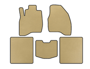 Ford Explorer 2011-2019 EVA Floor Mats (2015-2019, 5-Seater, Beige) photo 1