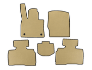Ford Explorer 2019- EVA Floor Mats (2 Rows, 7-Seater, Beige) photo 1