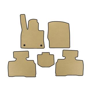 EVA Floor Mats (2 Rows, 7-Seater, Beige)