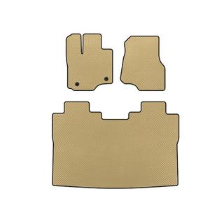 EVA Floor Mats (Raptor, Beige) Ford F-150 2014-2021