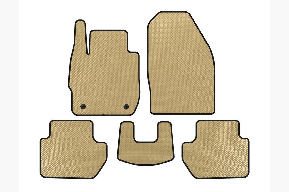 Ford Ka 2016- EVA Floor Mats (SD, Beige) Image