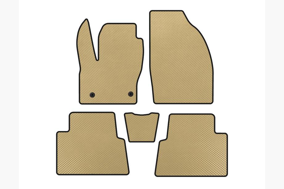 Ford Kuga 2008-2013 EVA Floor Mats (Beige) Image