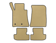 Ford Mustang 2015-2023 EVA Floor Mats (Coupe, Beige) photo 1