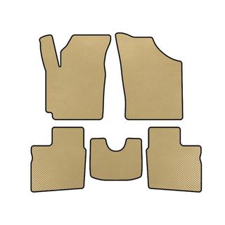 EVA Floor Mats (2005-2009, SD, Beige) Geely CK-1 2005-2008