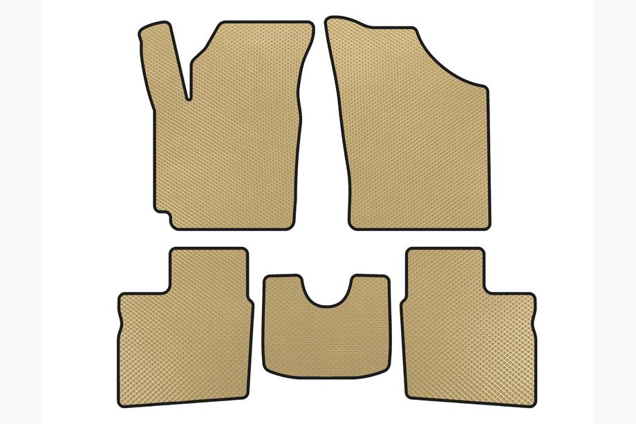 Geely CK-1 2005-2008 EVA Floor Mats (2005-2009, SD, Beige) Image