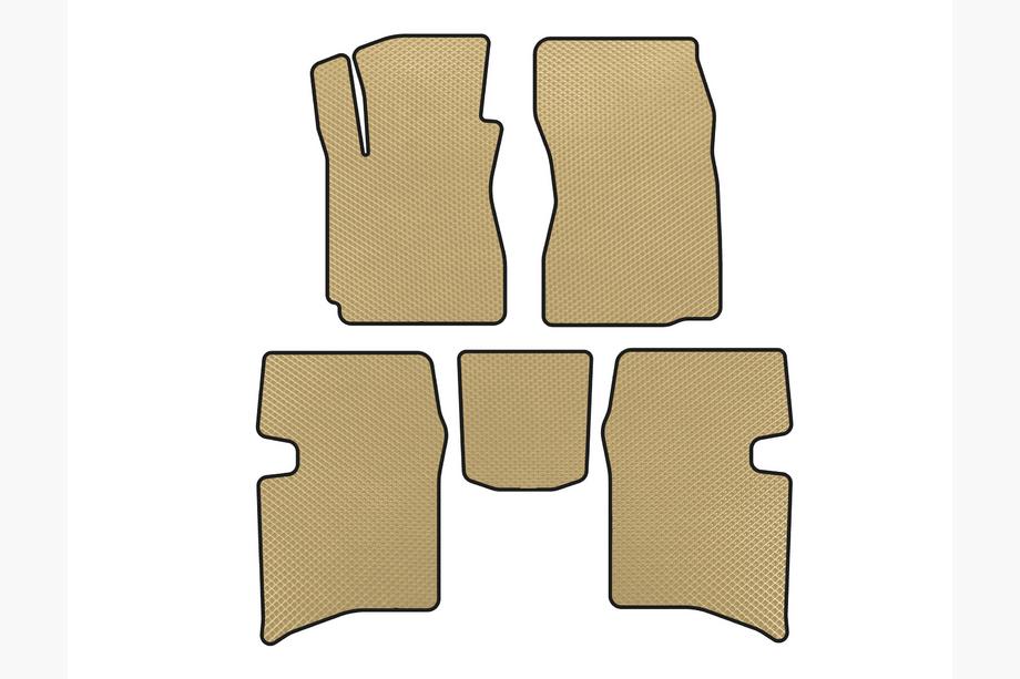 Geely MK 2006-2014 EVA Floor Mats (SD, Beige) Image