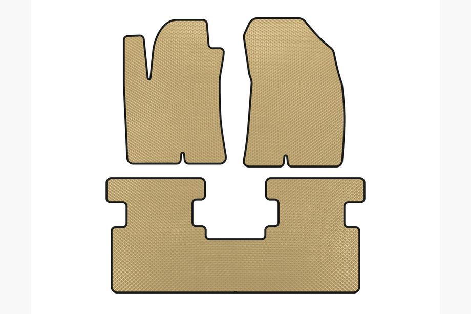 Great Wall Haval Jolion 2020- EVA Floor Mats (2WD, Beige) Image