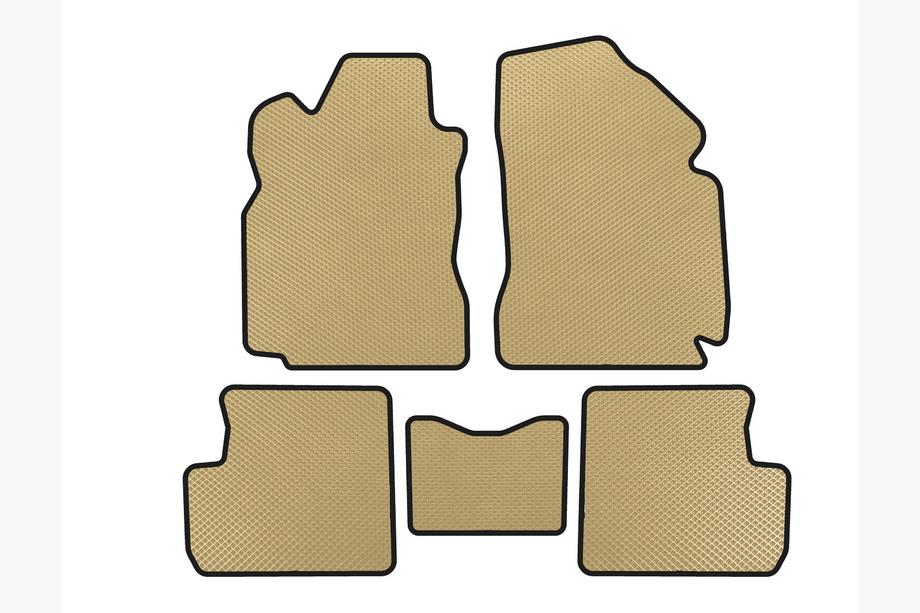 GreatWall Haval M4 2012-2021 EVA Floor Mats (Beige) Image