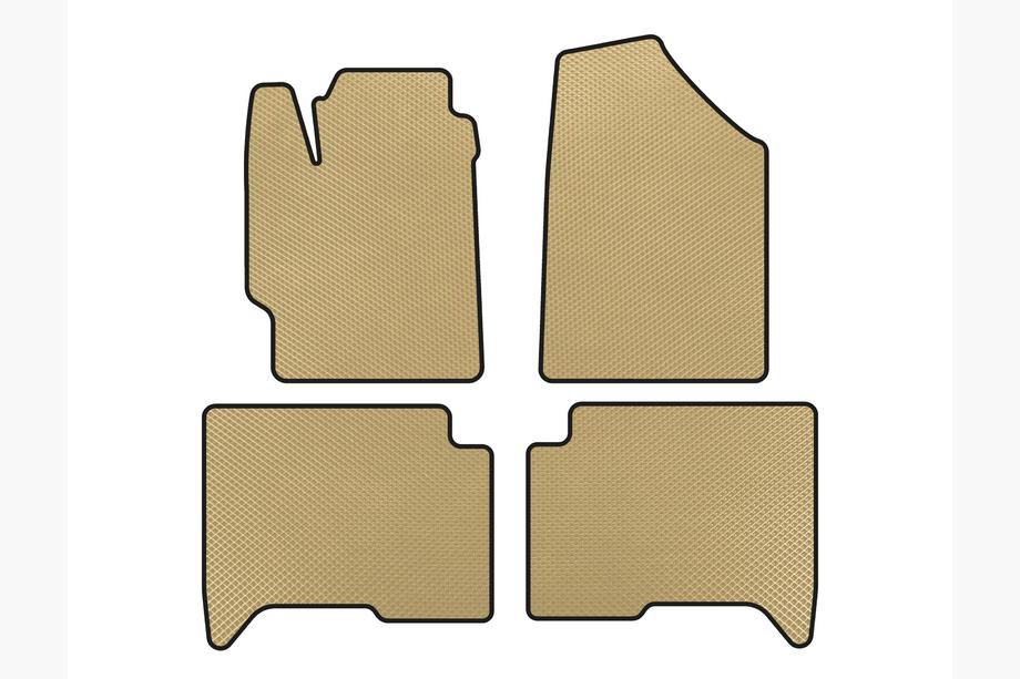 Great Wall Voleex C30 2010-2016 EVA Floor Mats (SD, Beige) Image