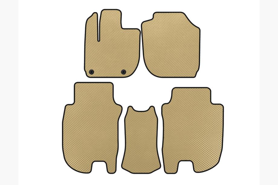 Honda HR-V 2014-2021 EVA Floor Mats (Beige) Image
