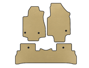 Honda Pilot 2008-2015 EVA Floor Mats (2008-2012, 7-Seater, Beige) photo 1