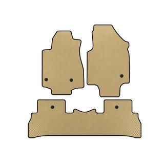 EVA Floor Mats (2008-2012, 7-Seater, Beige)