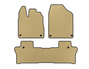 Honda Pilot 2015-2022 EVA Floor Mats (2 Rows, Beige) photo 1