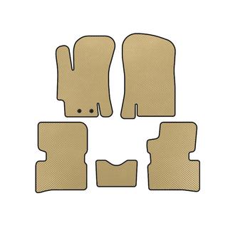 EVA Floor Mats (SD, Beige) Hyundai Accent 2006-2010