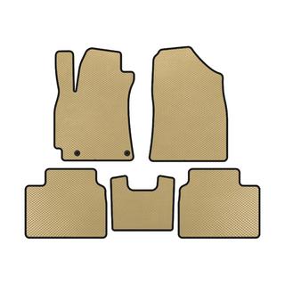 EVA Floor Mats (SD, Beige) Hyundai Elantra (CN7) 2020-