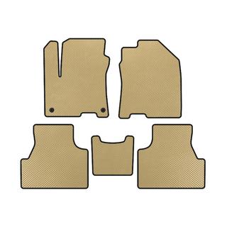 EVA Floor Mats (2019-2020, Electric, Beige)