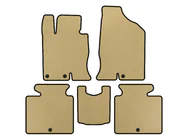 Hyundai Grandeur 2011-2017 EVA Floor Mats (SD, Petrol, Beige) photo 1