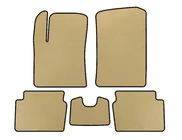 Hyundai I-10 2008-2013 EVA Floor Mats (HB, Beige) photo 1