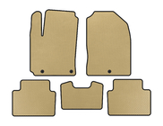 Hyundai Kona 2017-2023 EVA Floor Mats (Petrol, Beige) photo 1