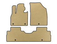 Hyundai Palisade 2018-2025 EVA Floor Mats (2 Rows, 8-Seater, Beige) photo 1