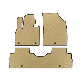 EVA Floor Mats (2 Rows, 8-Seater, Beige)