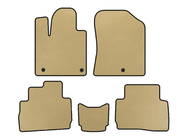 Hyundai Santa Fe 4 2018-2023 EVA Floor Mats (2020-2023, Beige) photo 1