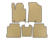 Hyundai Sonata LF 2014-2019 EVA Floor Mats (SD, Beige) photo 1