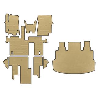 EVA Floor Mats (full interior, 1+1, 5/9-seater, Beige)