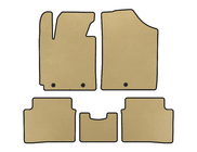 Hyundai Veloster 2011-2017 EVA Floor Mats (Beige) photo 1