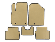 Hyundai Veloster 2018-2022 EVA Floor Mats (Coupe, Beige) photo 1