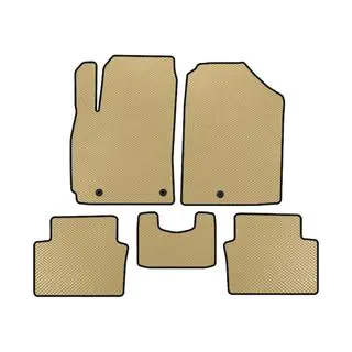 EVA Floor Mats (Coupe, Beige)