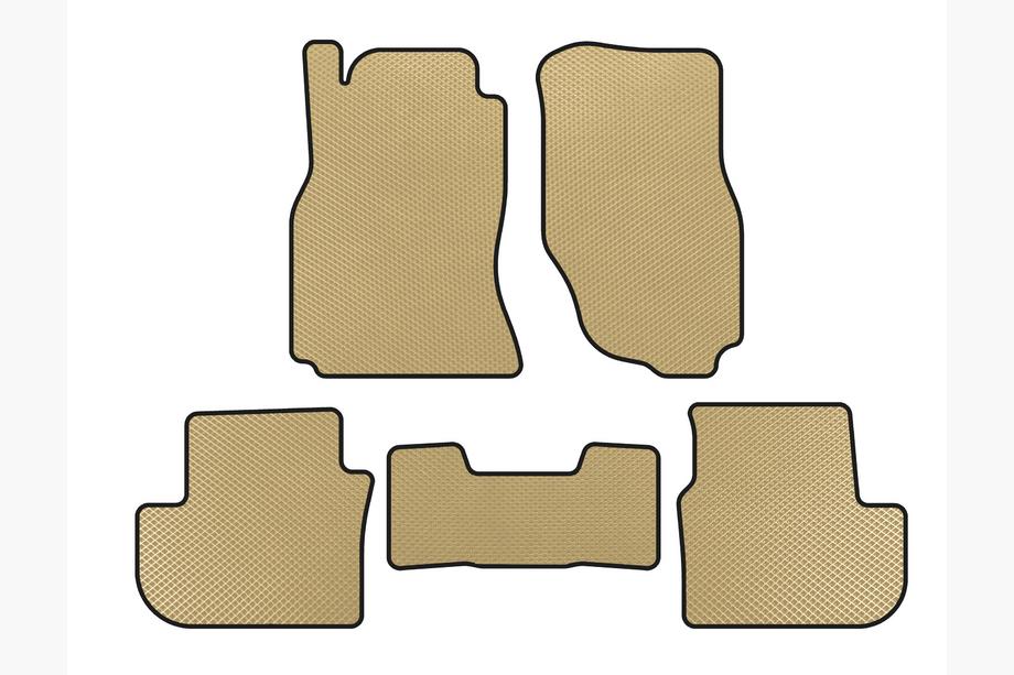 Infiniti G35 (V35/CV35) 2003-2007 EVA Floor Mats (SD, Beige) Image