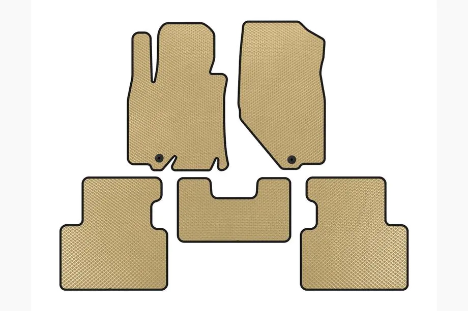 Infiniti QX50 2013-2017 EVA Floor Mats (Beige) Image