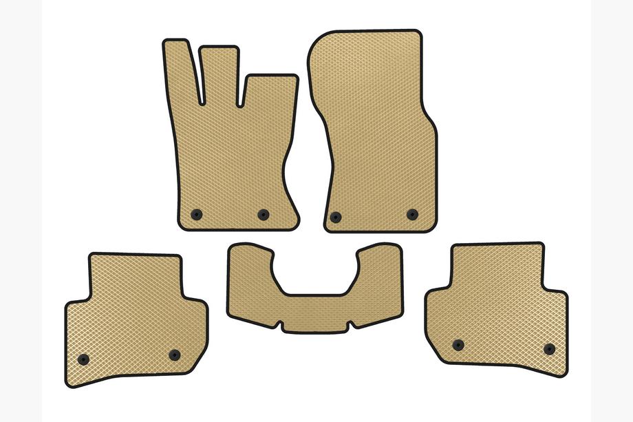 Jaguar F-PACE 2016- EVA Floor Mats (Beige) Image