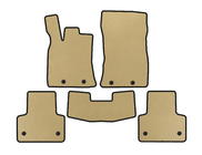 Jaguar XJ 2010- EVA Floor Mats (Short, Beige) photo 1