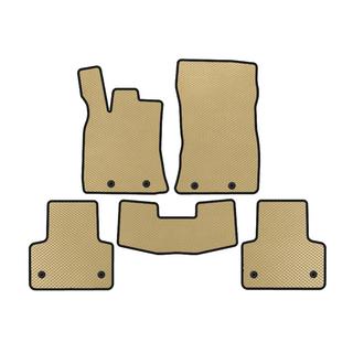 EVA Floor Mats (Short, Beige) Jaguar XJ 2010-