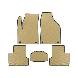 EVA Floor Mats (2018+, Beige)