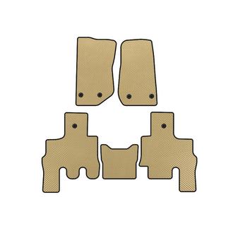EVA Floor Mats (Beige) Jeep Wrangler 2007-2017