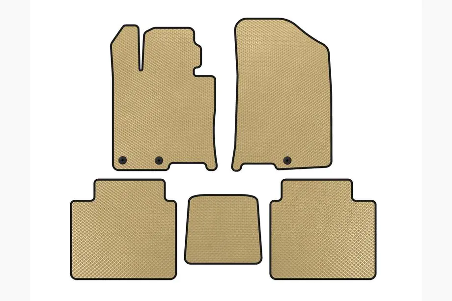 Kia Optima 2016- EVA Floor Mats (Beige) Image