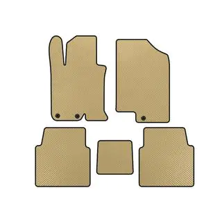EVA Floor Mats V-1 (SD, Beige)