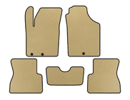 Kia Picanto 2011-2016 EVA Floor Mats (Beige) photo 1