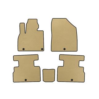 EVA Floor Mats (2 Rows, 7-Seater, Beige)