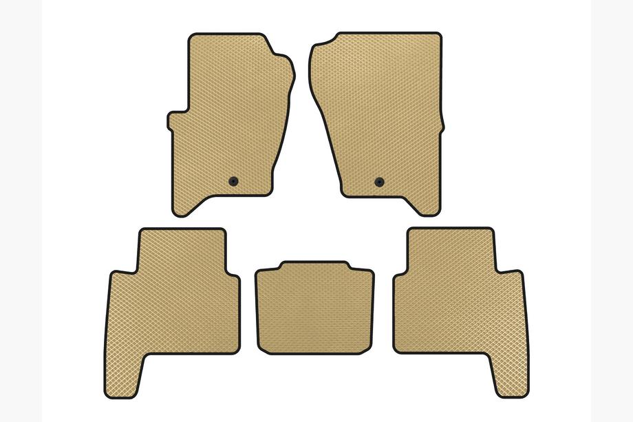 Range Rover Sport 2005-2013 EVA Floor Mats (2005-2009, Beige) Image