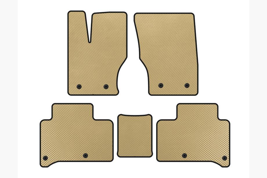 Range Rover Sport 2014-2022 EVA Floor Mats (2013-2017, Beige) Image