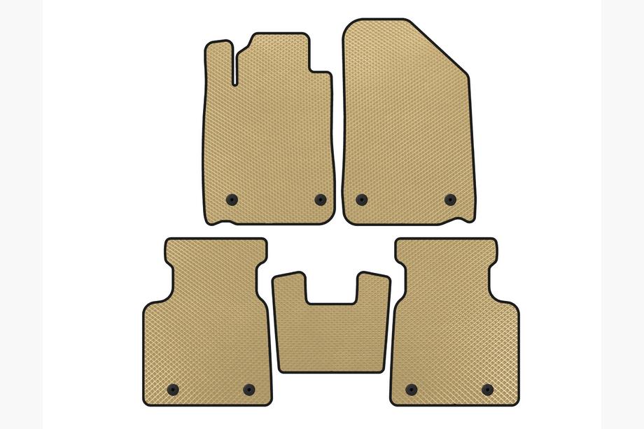 Lexus ES 2001-2006 EVA Floor Mats (Beige) Image