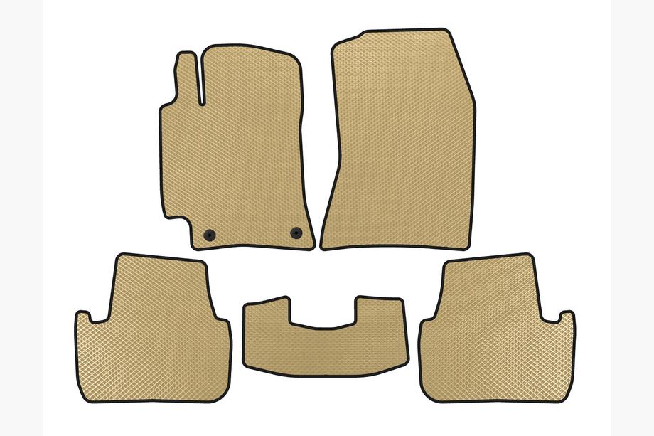 Lexus IS 1998-2005 EVA Floor Mats (Beige) Image