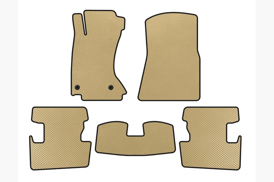 Lexus IS 2005-2013 EVA Floor Mats (AWD, Beige) Image