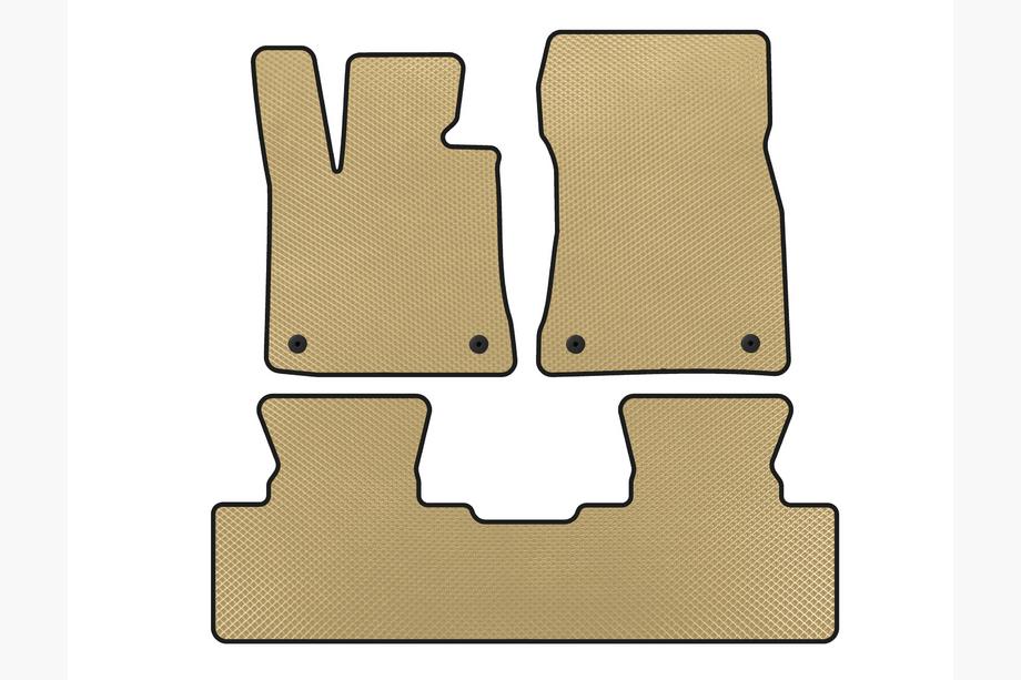 Lexus RX 2016-2022 EVA Floor Mats (Beige) Image